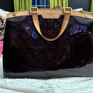 Authentic Louis Vuitton DISCONTINUED Brea GM Vernis Bag